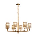 Loft Industry Modern - Gold Ice Chandelier